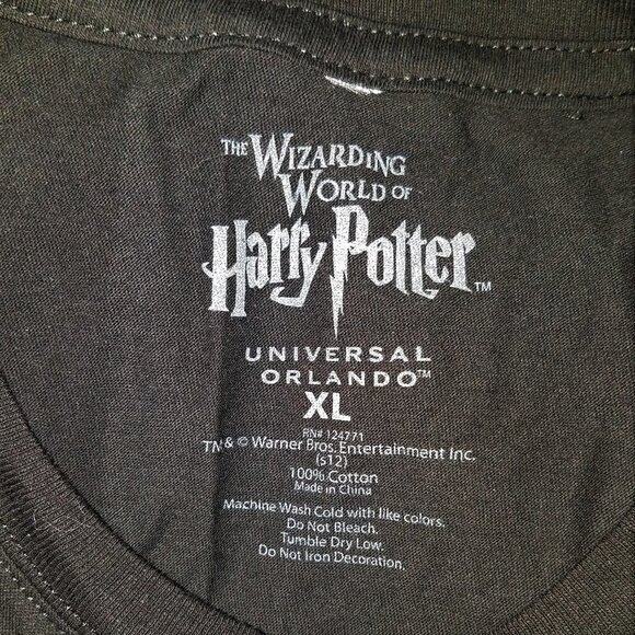 NWT Harry Potter School Crests Houses Hogwarts Tee Junior's XL Wizarding World - Picture 6 of 8